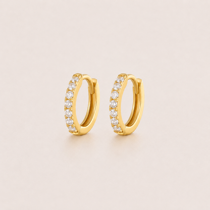 Estelle Huggie Hoop Earrings
