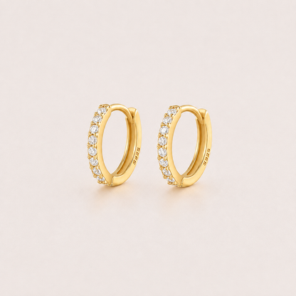 Estelle Huggie Hoop Earrings