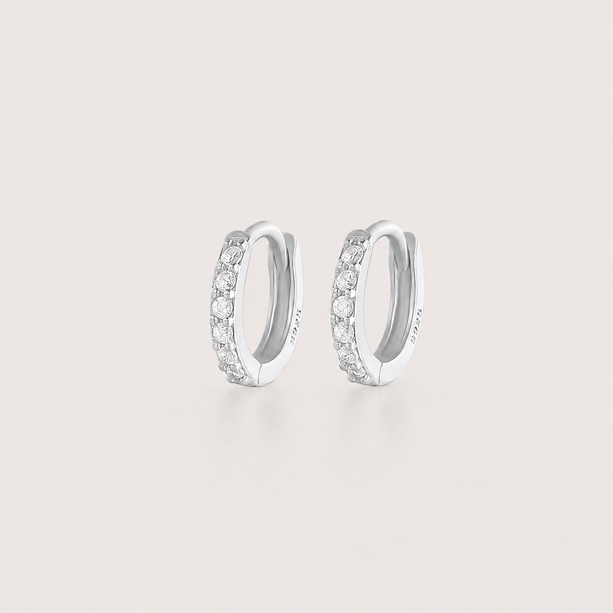 Estelle Huggie Hoop Earrings