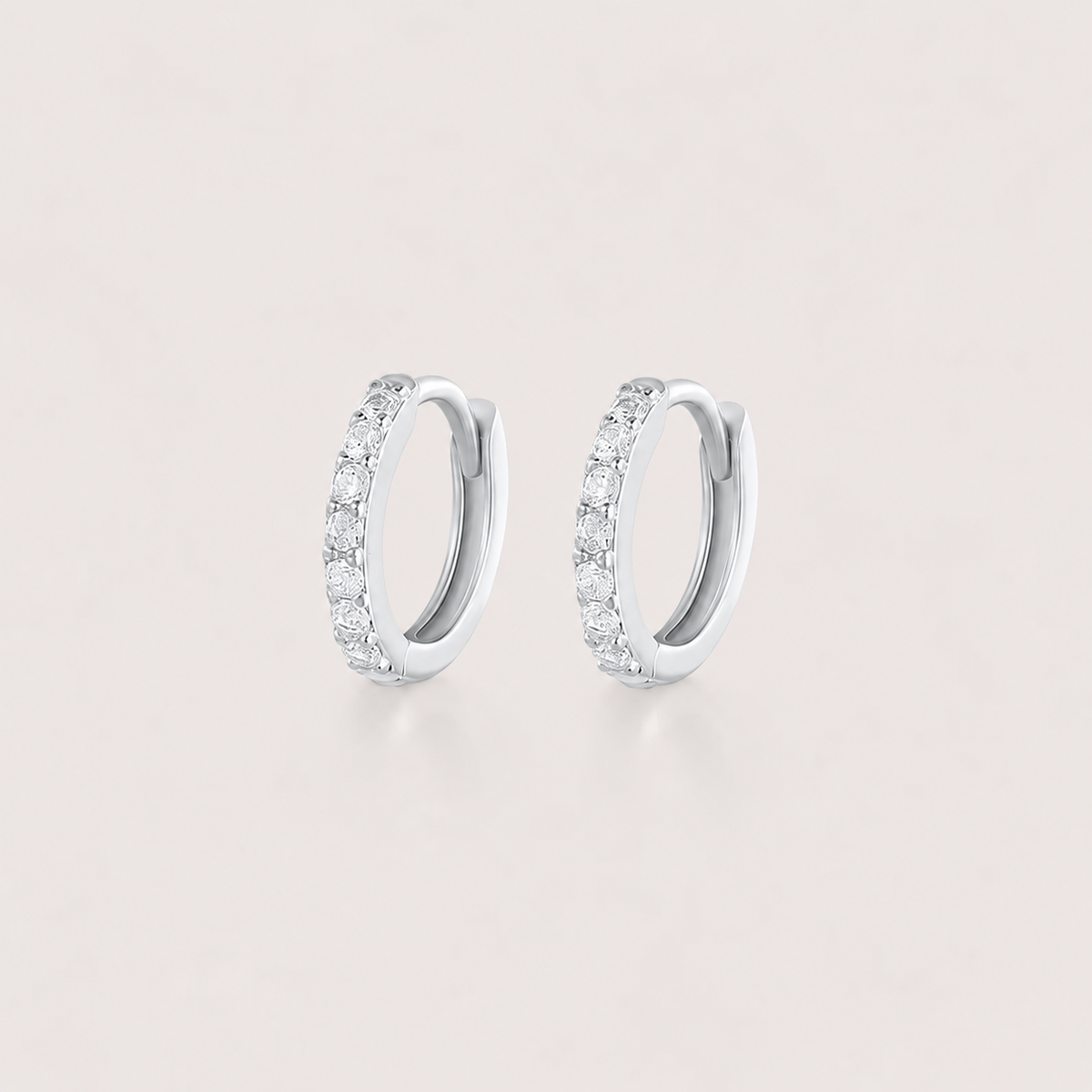 Estelle Huggie Hoop Earrings