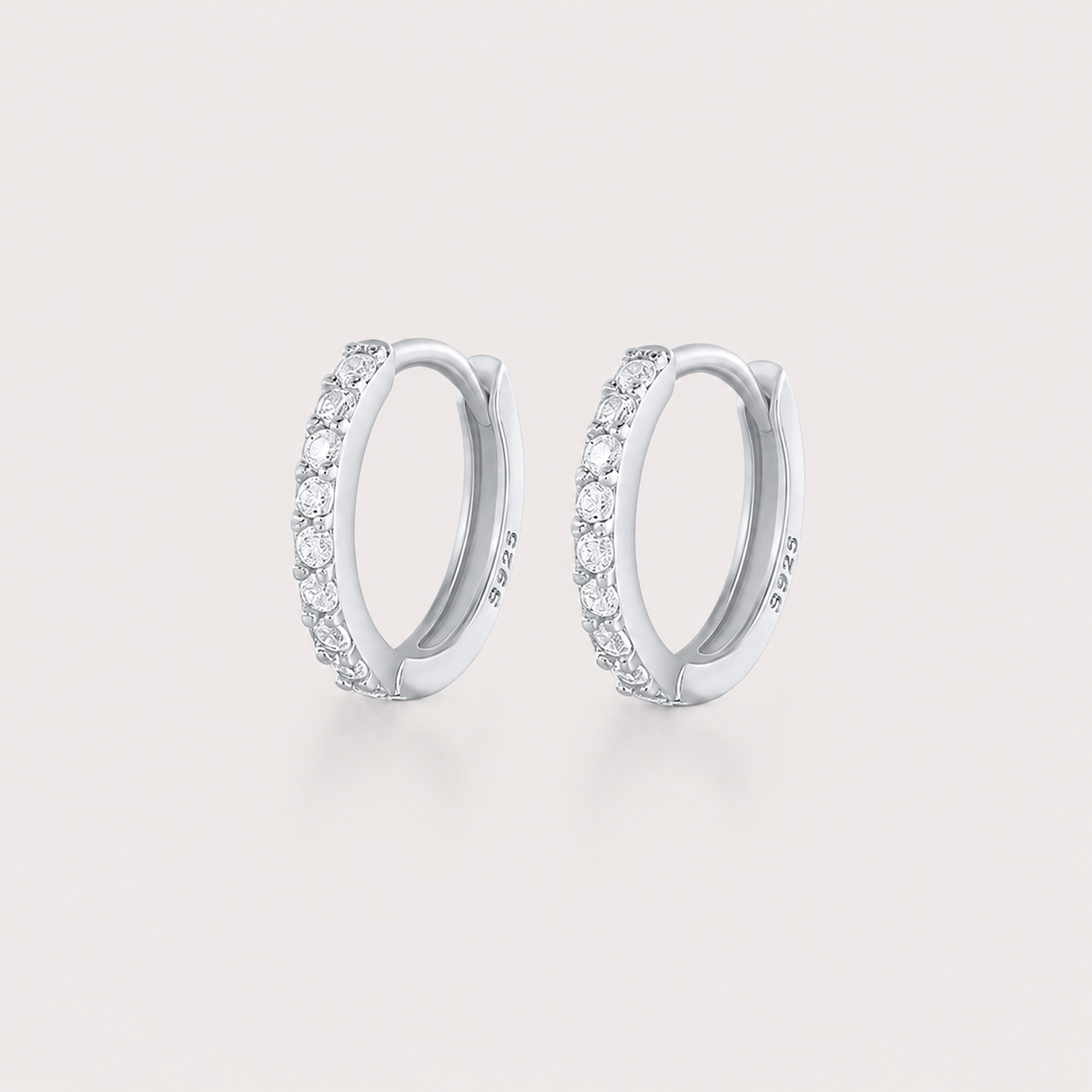 Estelle Huggie Hoop Earrings