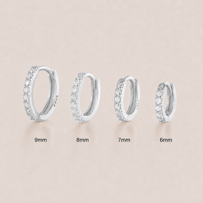 Estelle Huggie Hoop Earrings