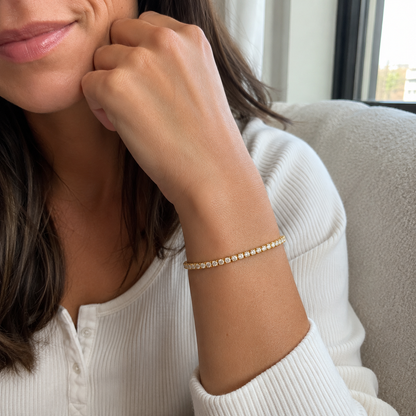 Introductory Offer: Camille Tennis Bracelet.
