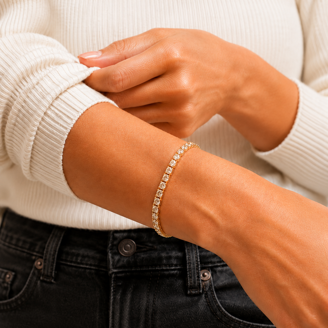 Camille Tennis Bracelet